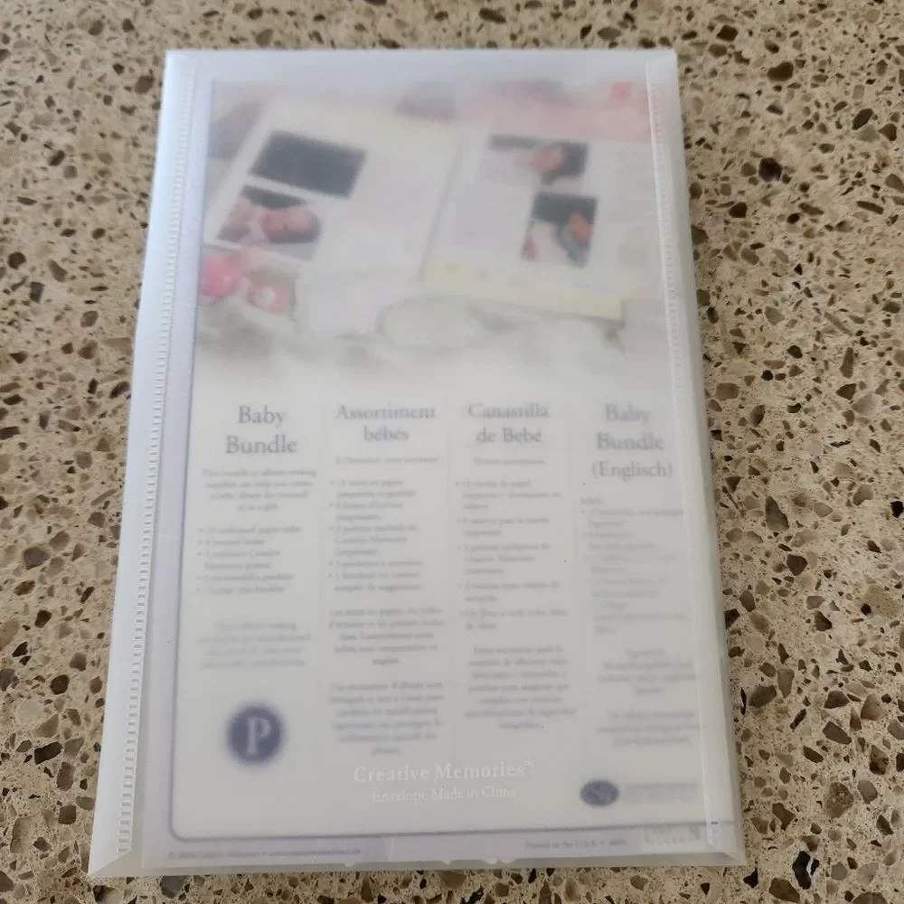 Creative Memories Bady Bundle Set Vintage 2004 Scrapbooking Crafting